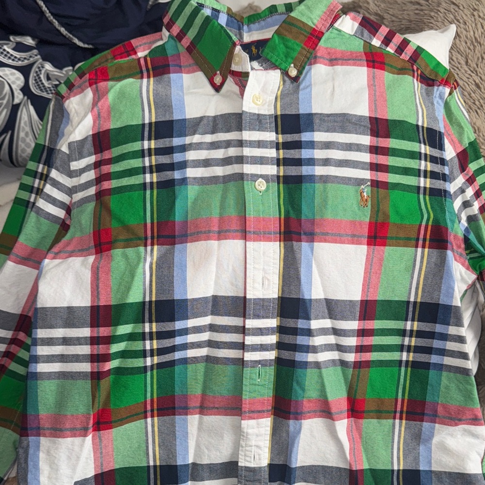 Ralph Lauren Colorful Checkered Shirt